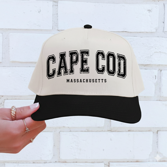 Cape Cod Massachusetts Vintage Trucker Hat