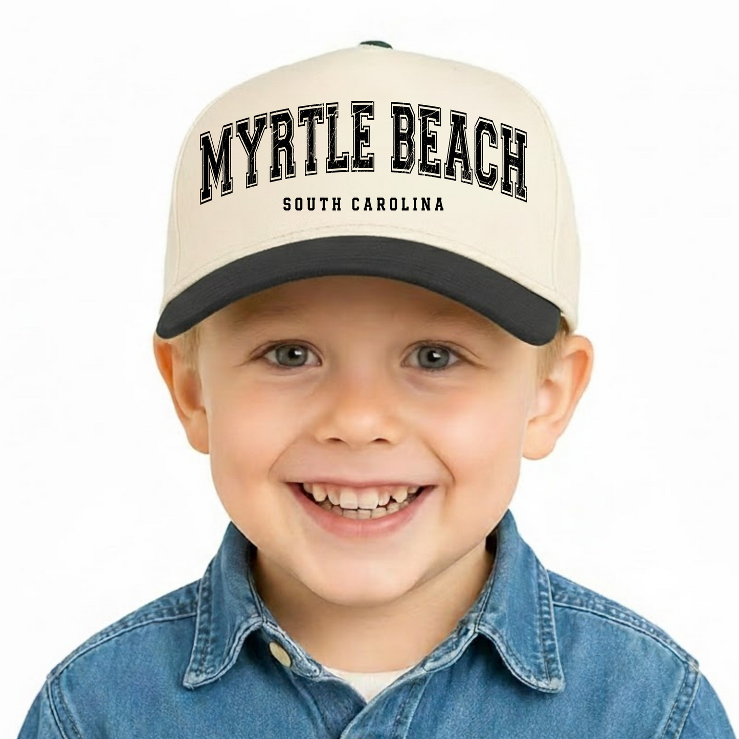 Myrtle Beach South Carolina Kids Trucker Hat