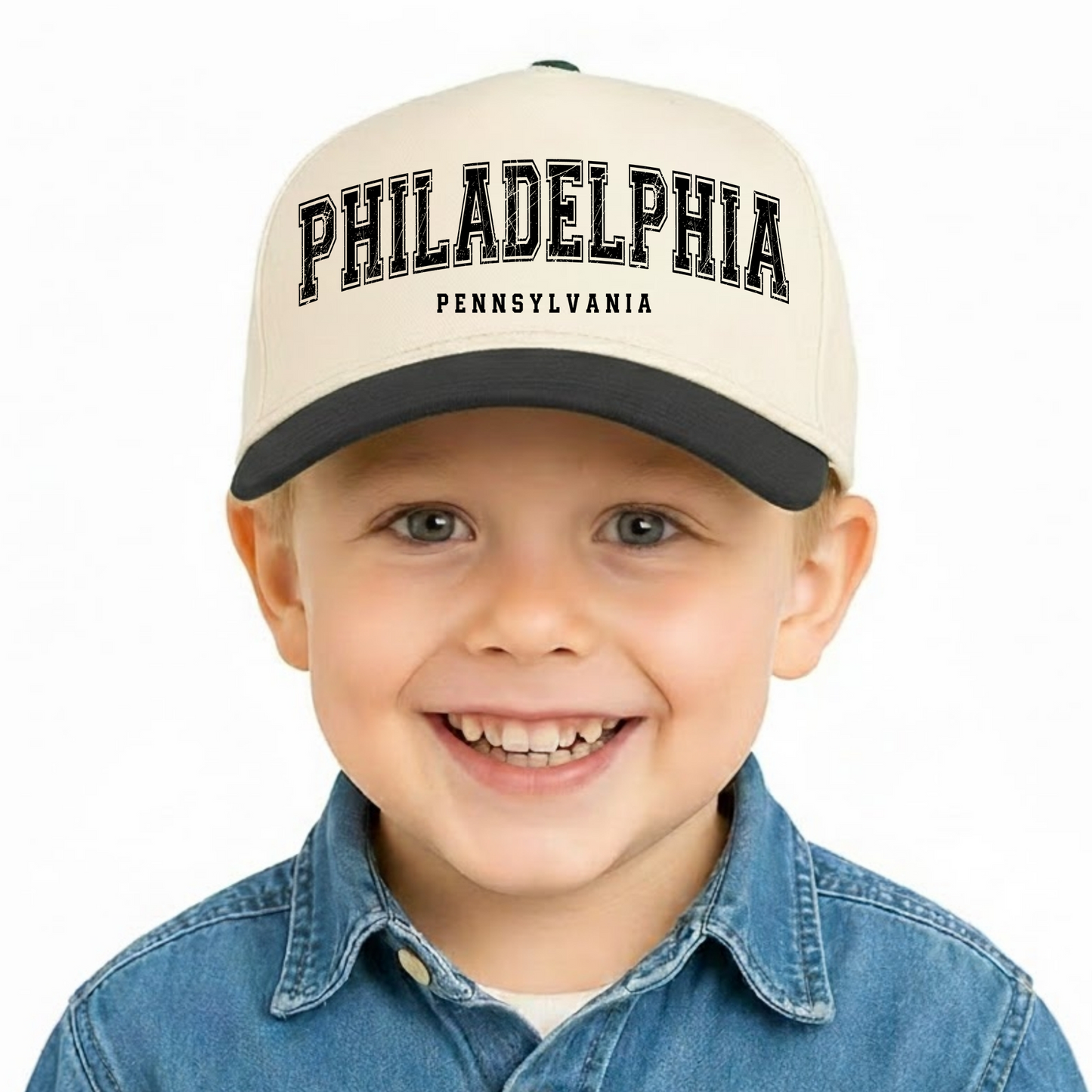 Philadelphia Pennsylvania Kids Trucker Hat