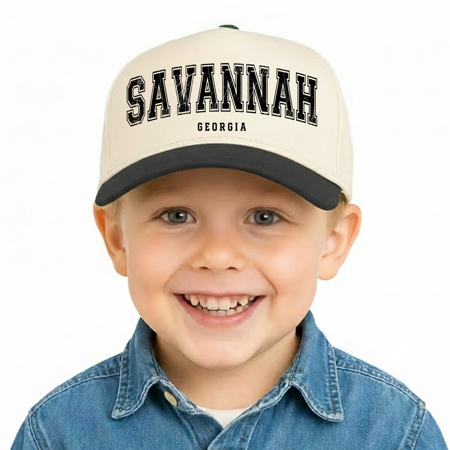 Savannah Georgia Kids Trucker Hat