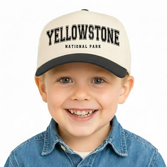 Yellowstone National Park Kids Trucker Hat