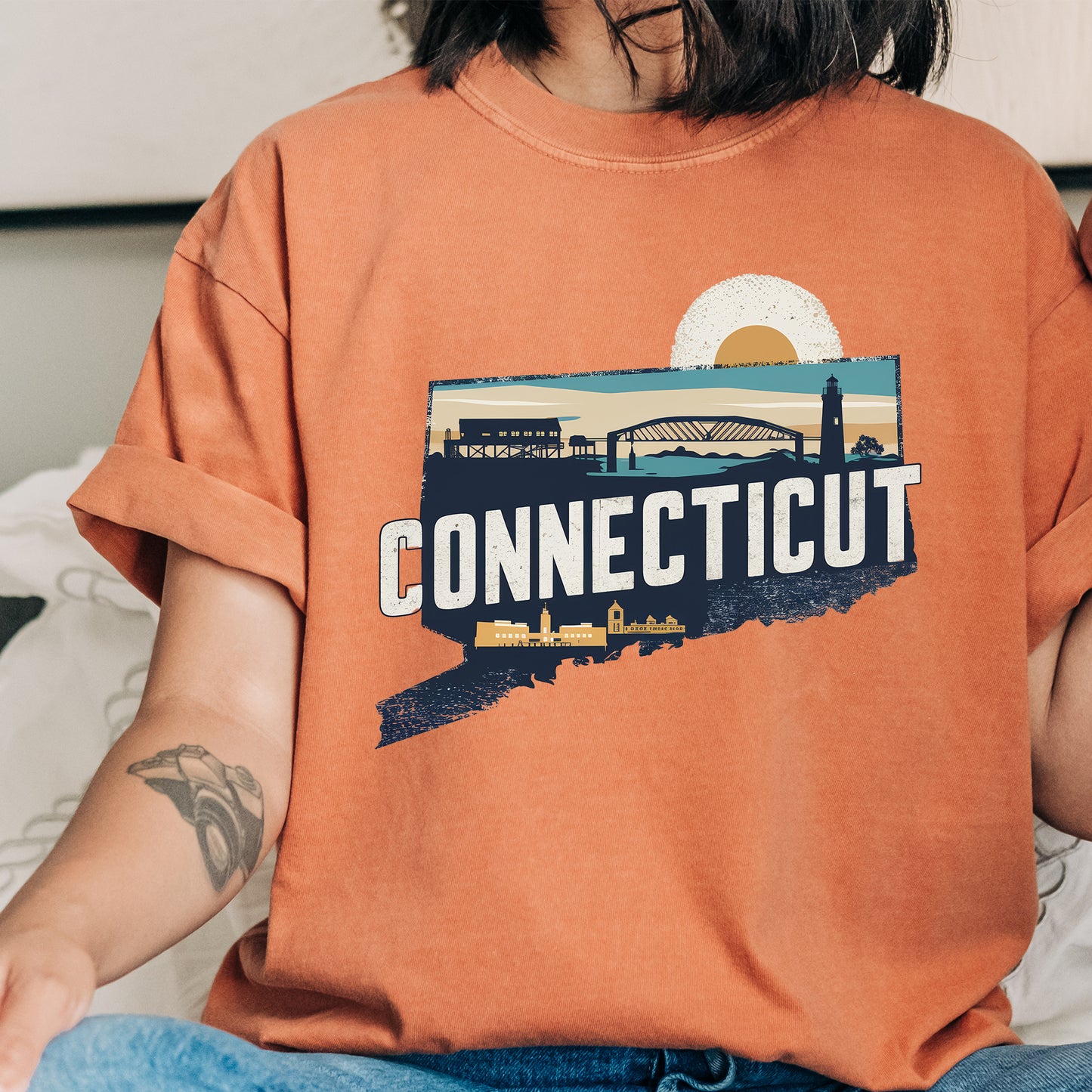 Connecticut State Vintage Shirt