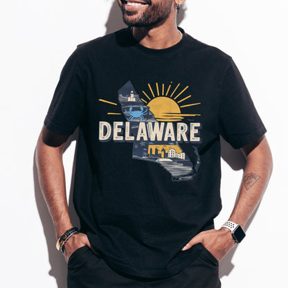 Delaware State Vintage Shirt