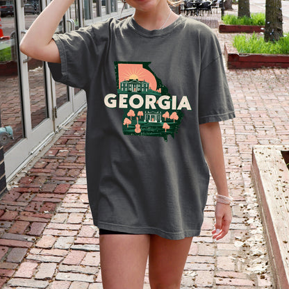 Georgia State Vintage Shirt