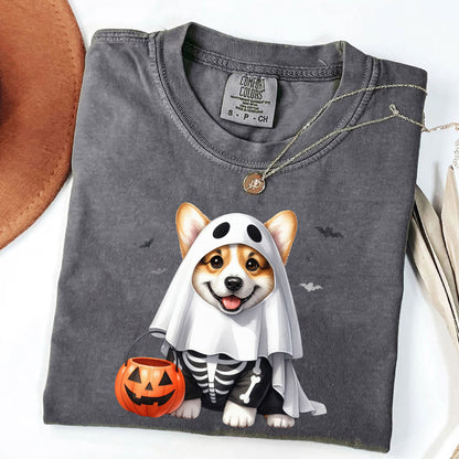 Corgi Halloween T-Shirt