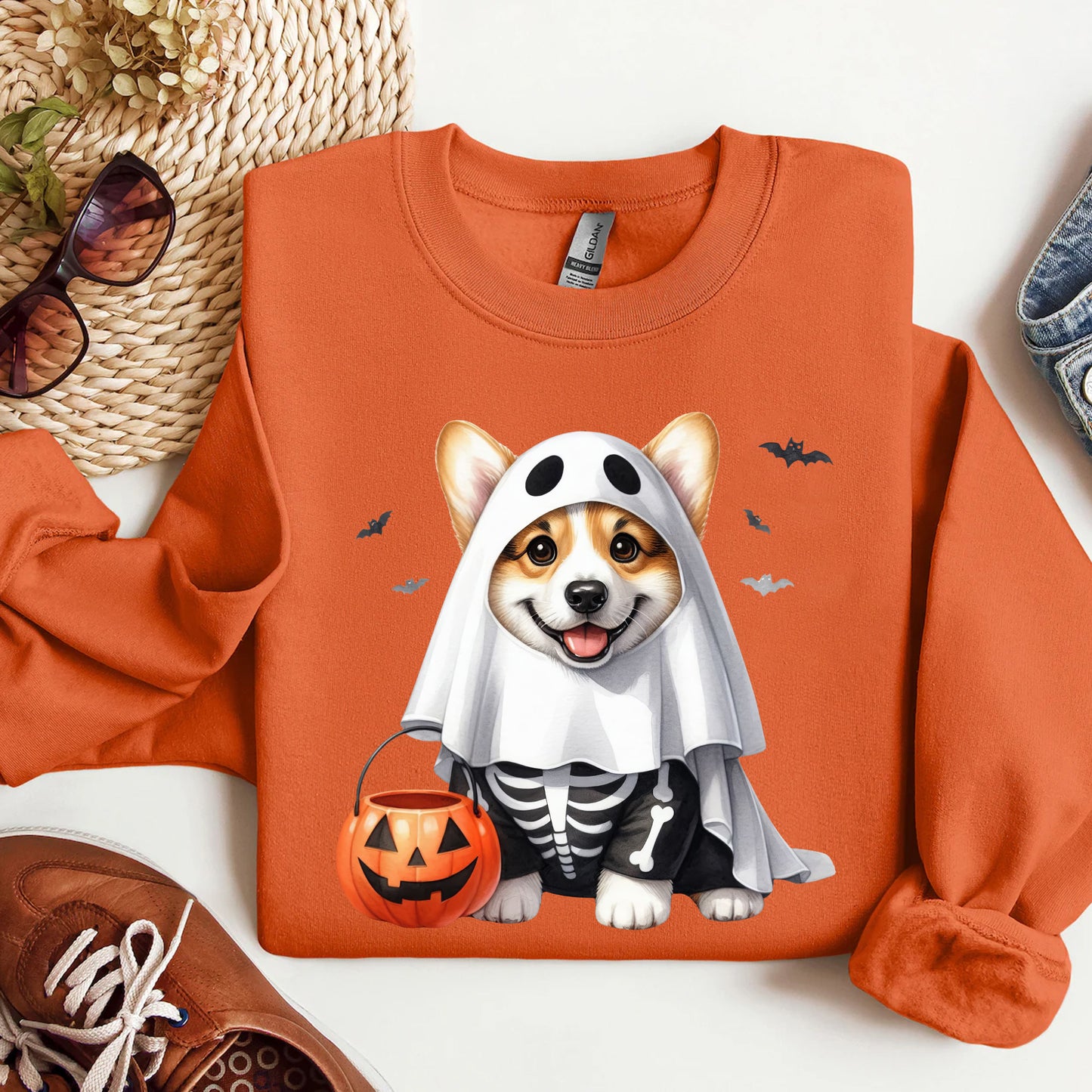 Corgi Halloween Sweatshirt