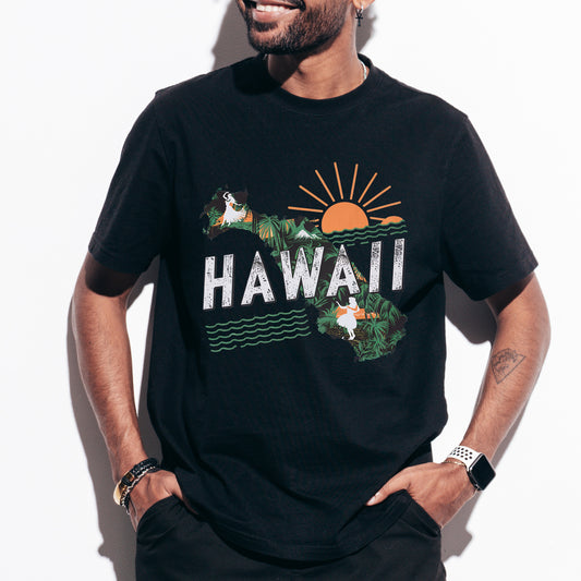 Hawaii State Vintage Shirt