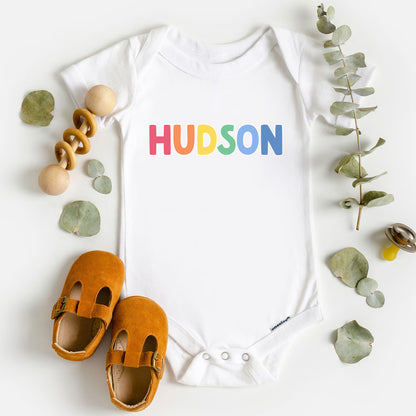 Custom Baby Name Bodysuit