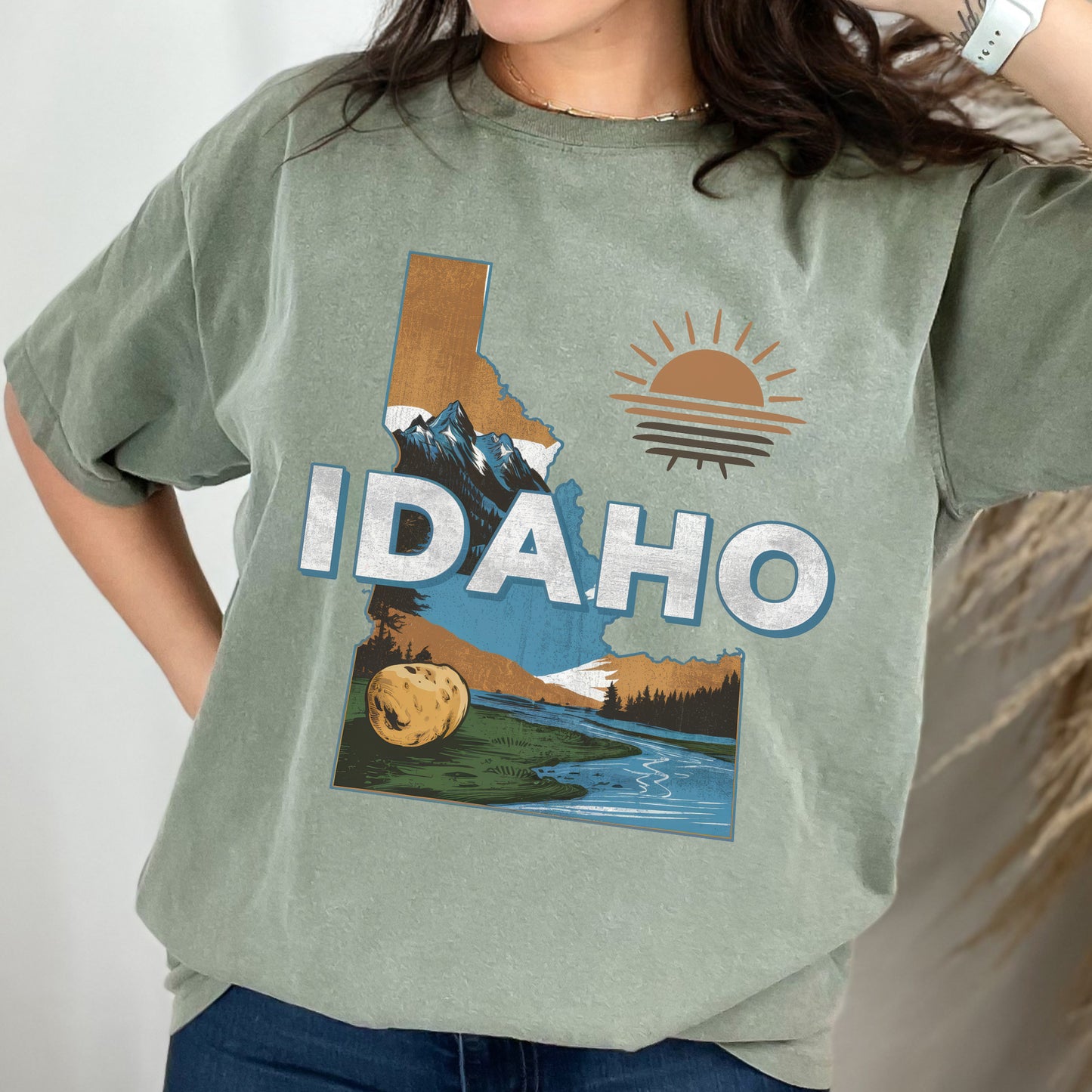 Idaho State Vintage Shirt