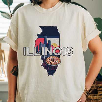 Illinois State Vintage Shirt