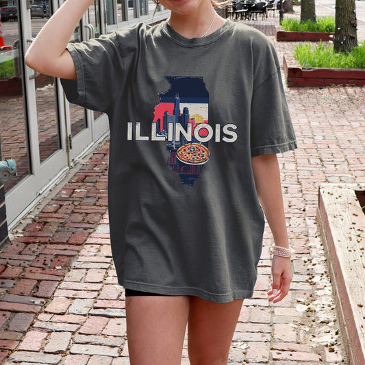 Illinois State Vintage Shirt