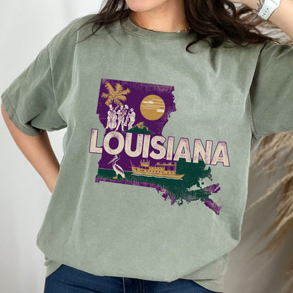 Louisiana State Vintage Shirt