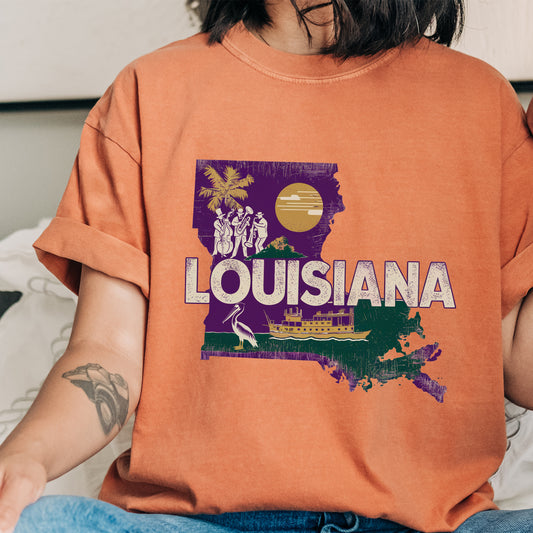 Louisiana State Vintage Shirt