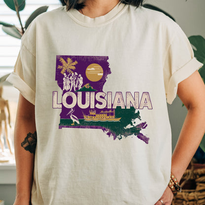 Louisiana State Vintage Shirt