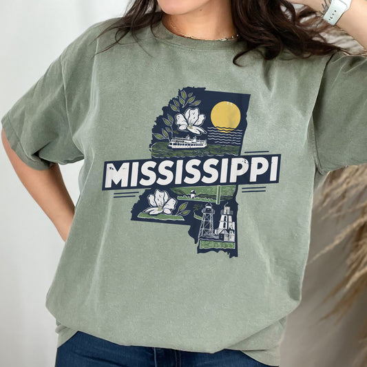 Mississippi State Vintage Shirt