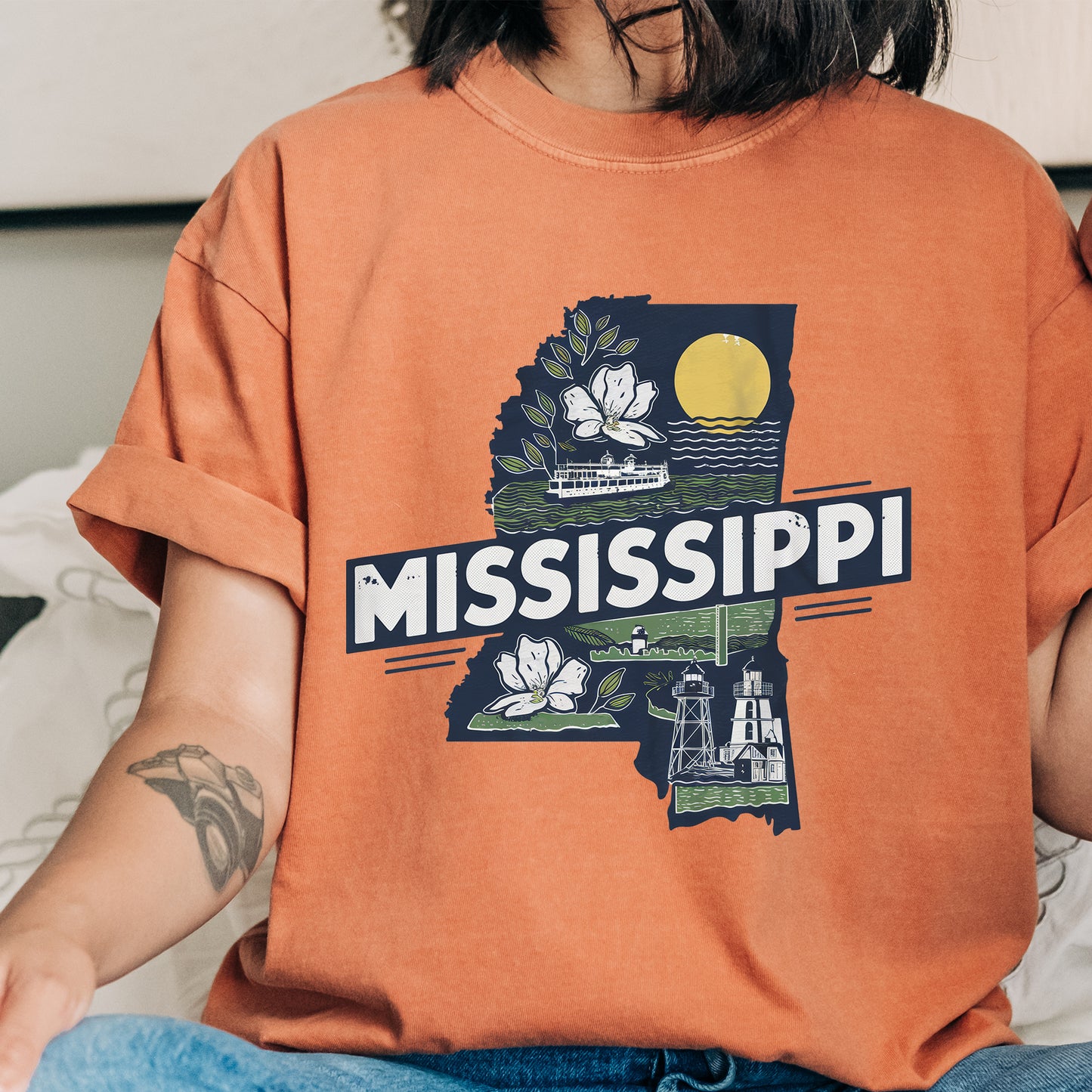 Mississippi State Vintage Shirt