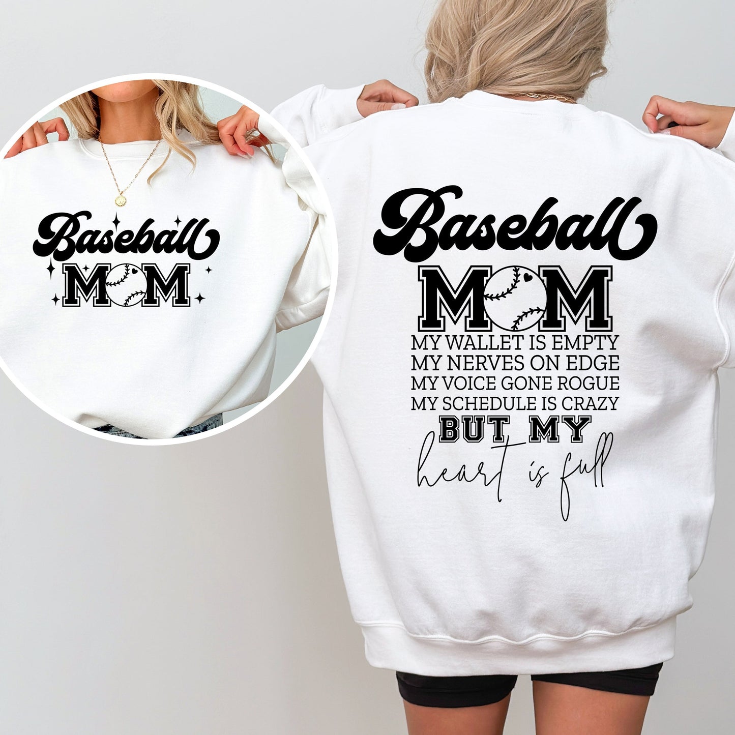 Baseball Mom Sweatshirt