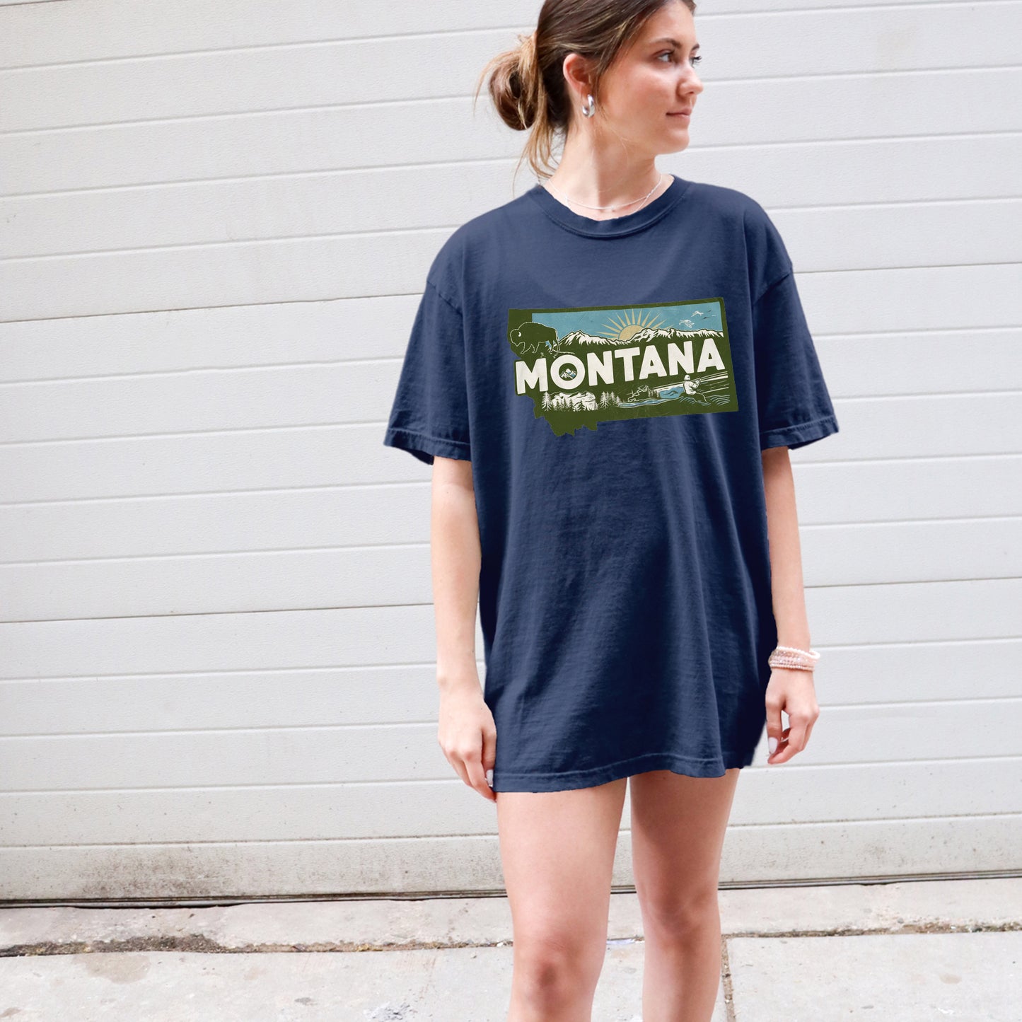 Montana State Vintage Shirt