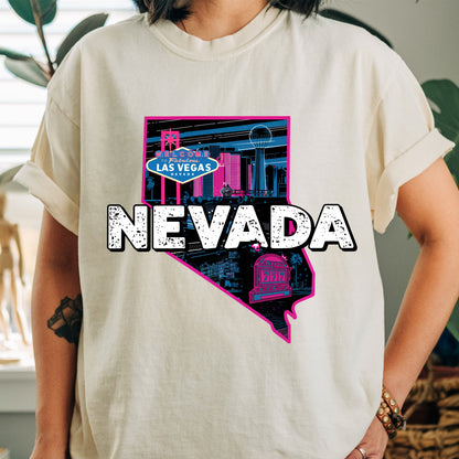 Nevada State Vintage Shirt