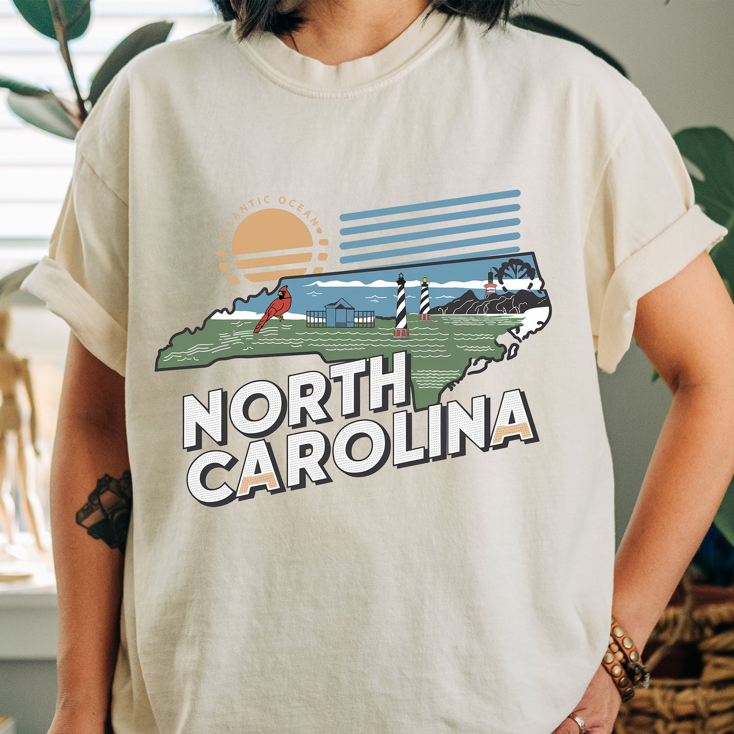 North Carolina State Vintage Shirt