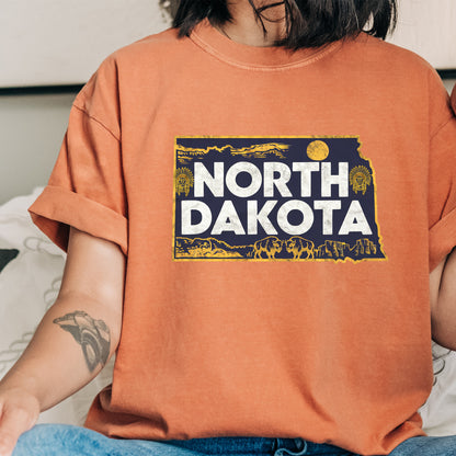 North Dakota State Vintage Shirt