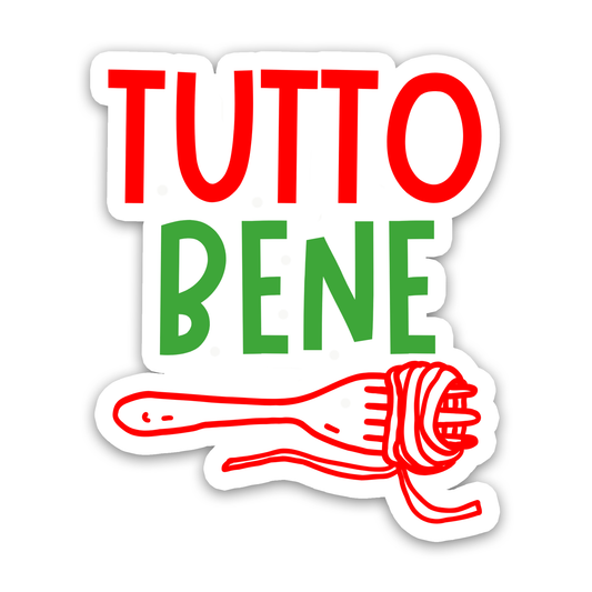 Tutto Bene Italian Food Sticker
