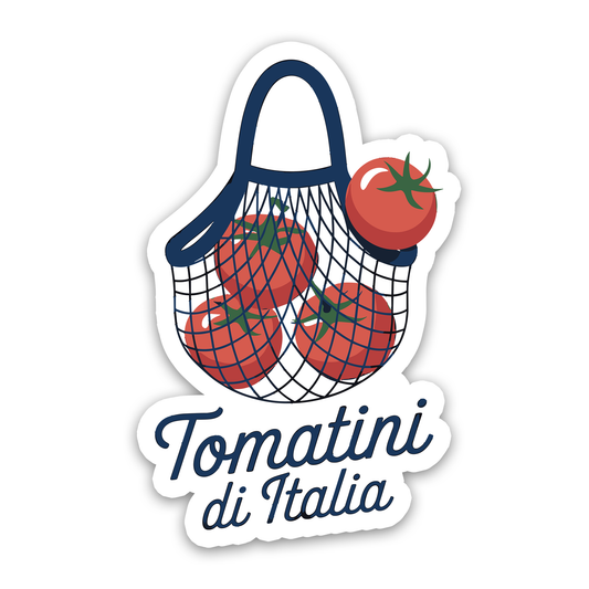 Tomatini di Italia Vintage Market Sticker