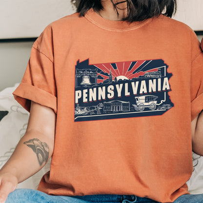 Pennsylvania State Vintage Shirt