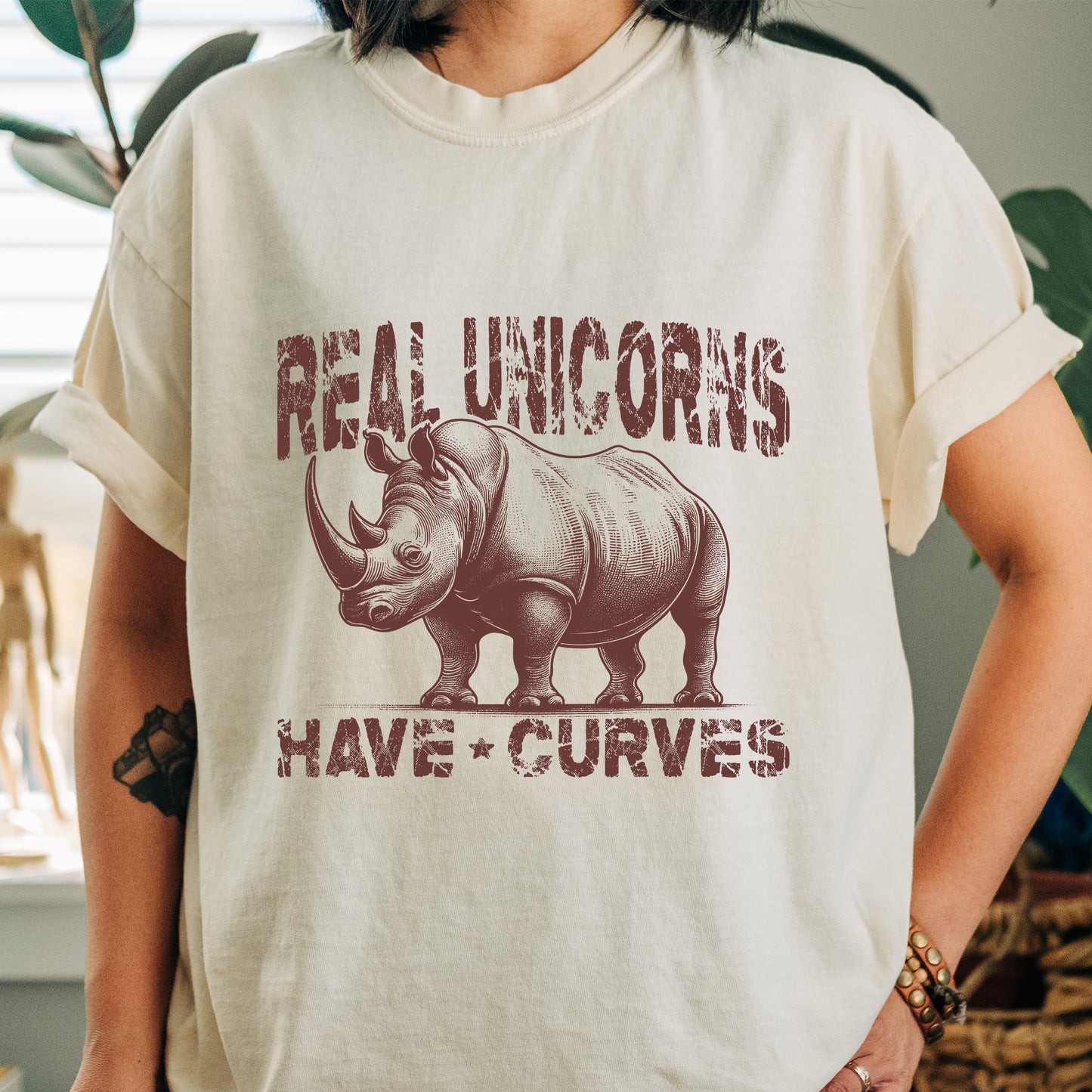 Real Unicorns Have Curves Shirt