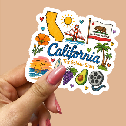 California State Sticker