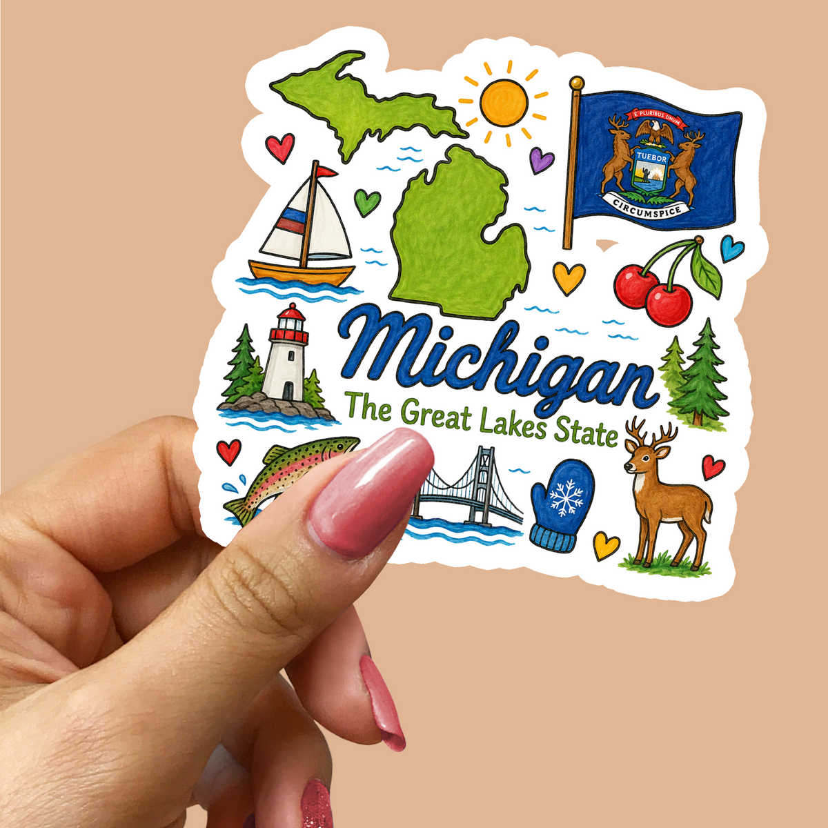Michigan Sticker