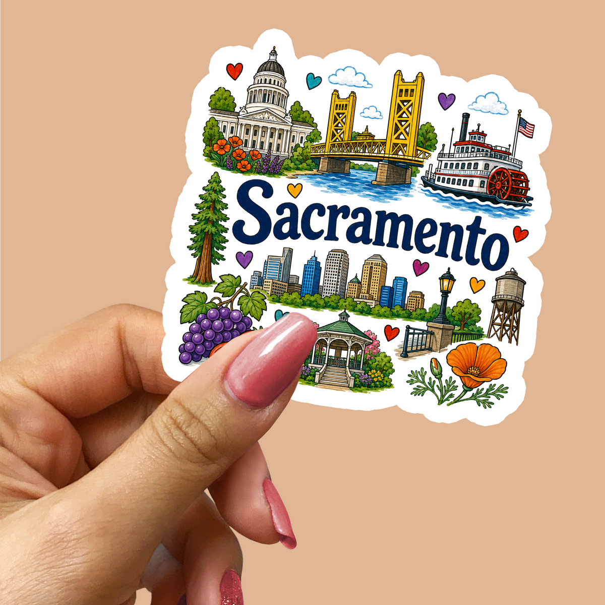 Sacramento Sticker