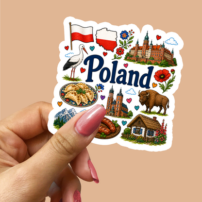 Poland Sticker