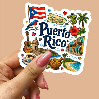 Puerto Rico Sticker