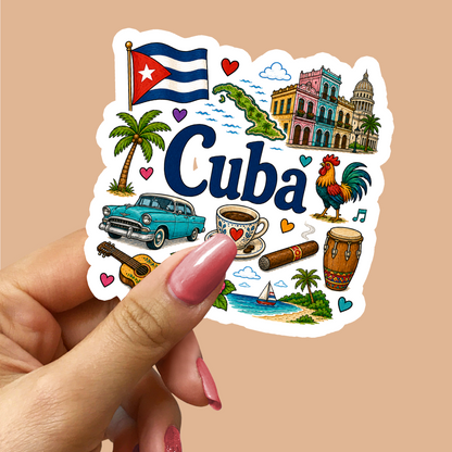 Cuba Sticker