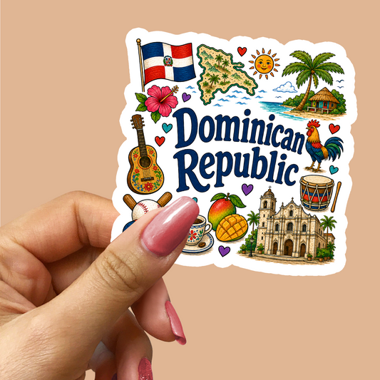 Dominican Republic Sticker