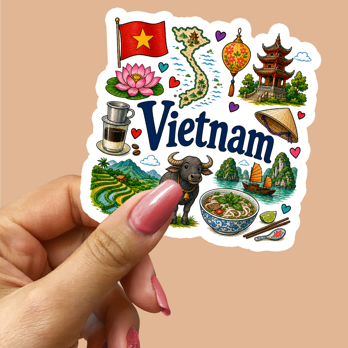 Vietnam Sticker