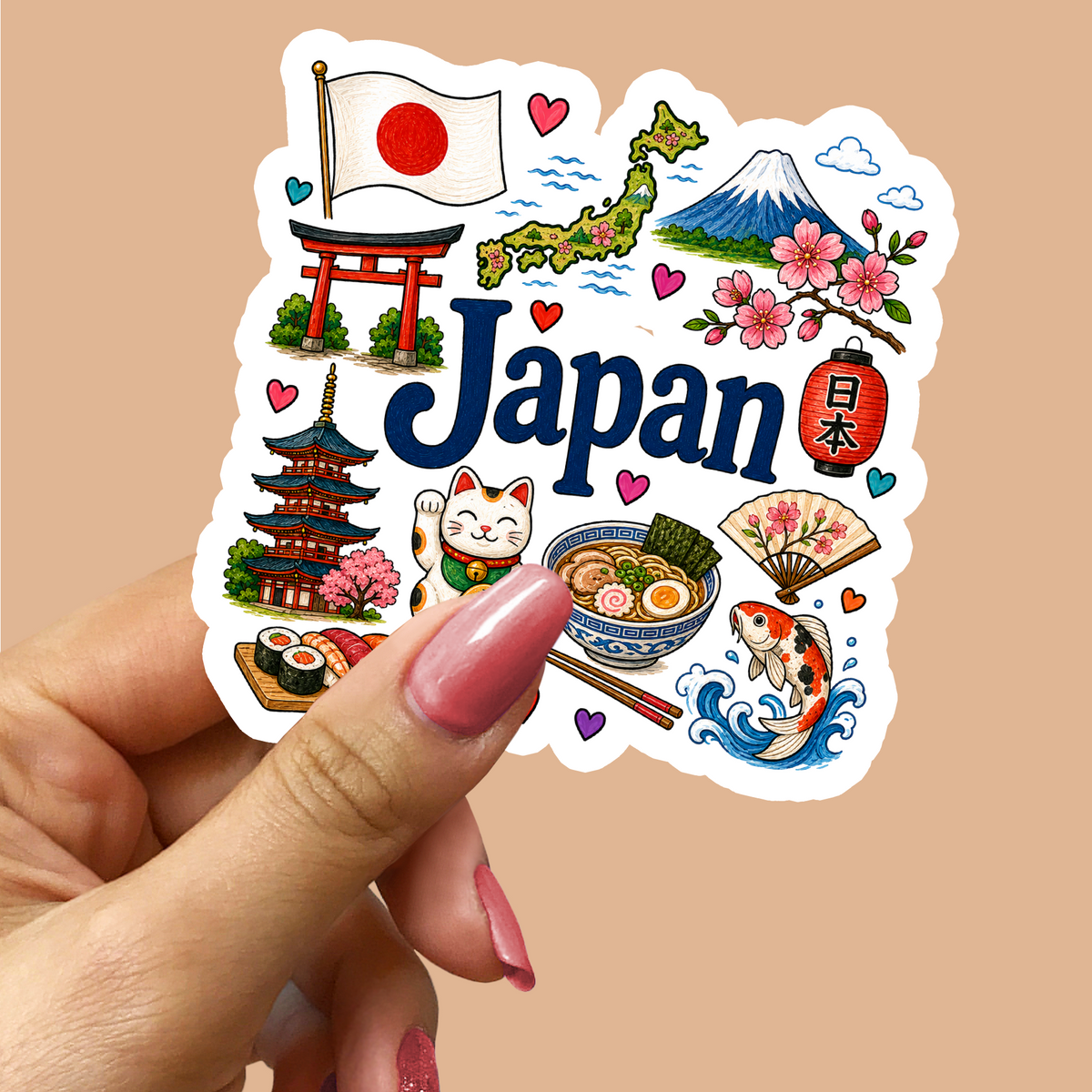 Japan Sticker