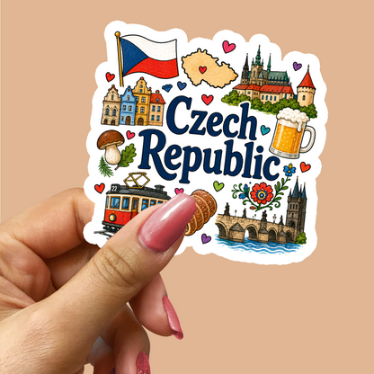 Czech Republic Sticker