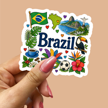 Brazil Sticker