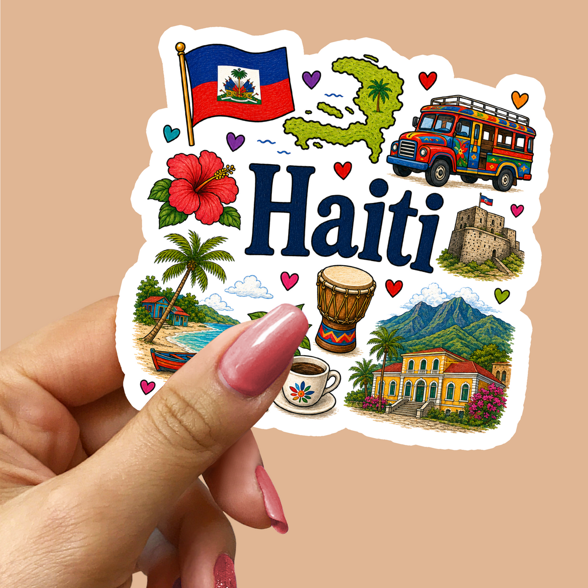 Haiti Sticker