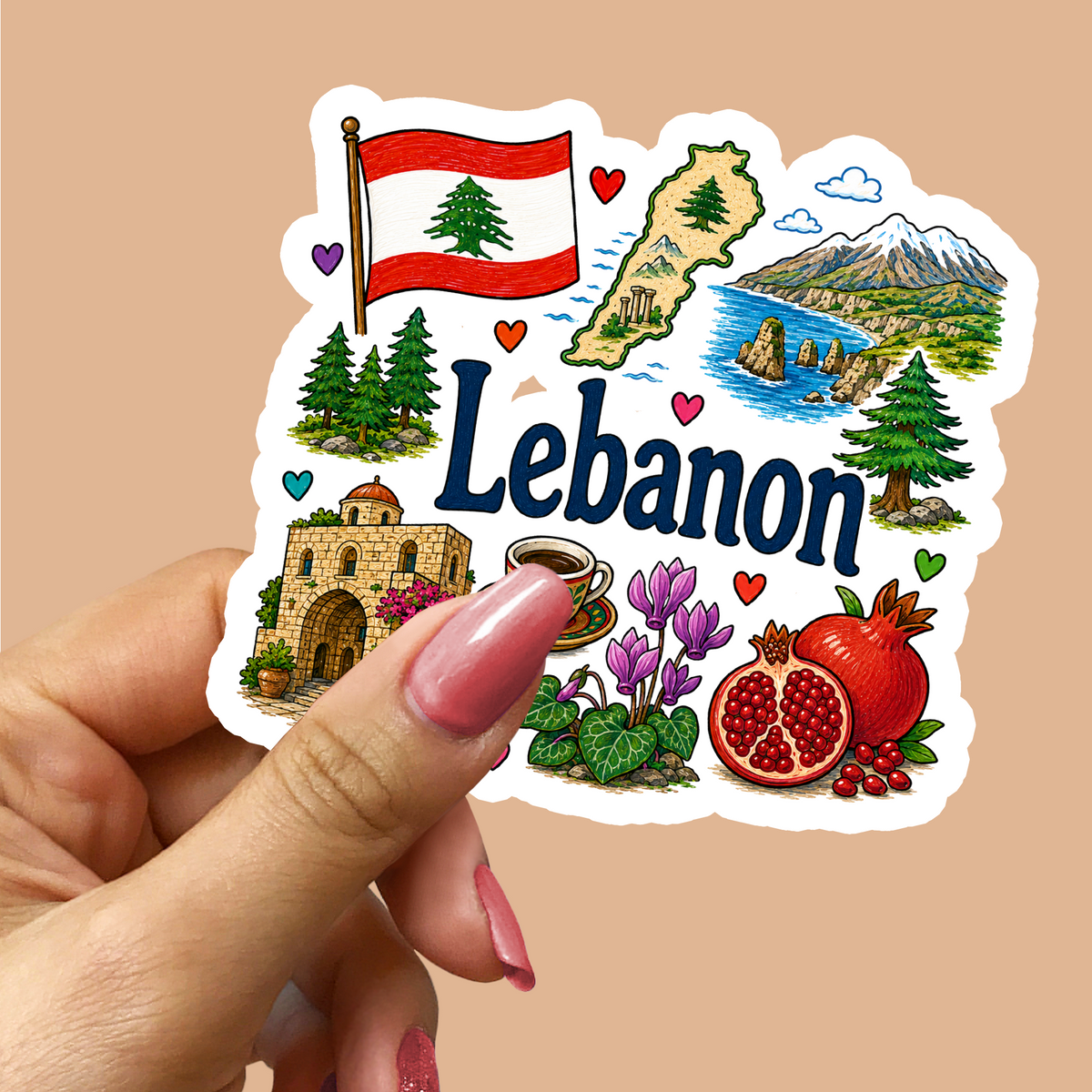 Lebanon Sticker