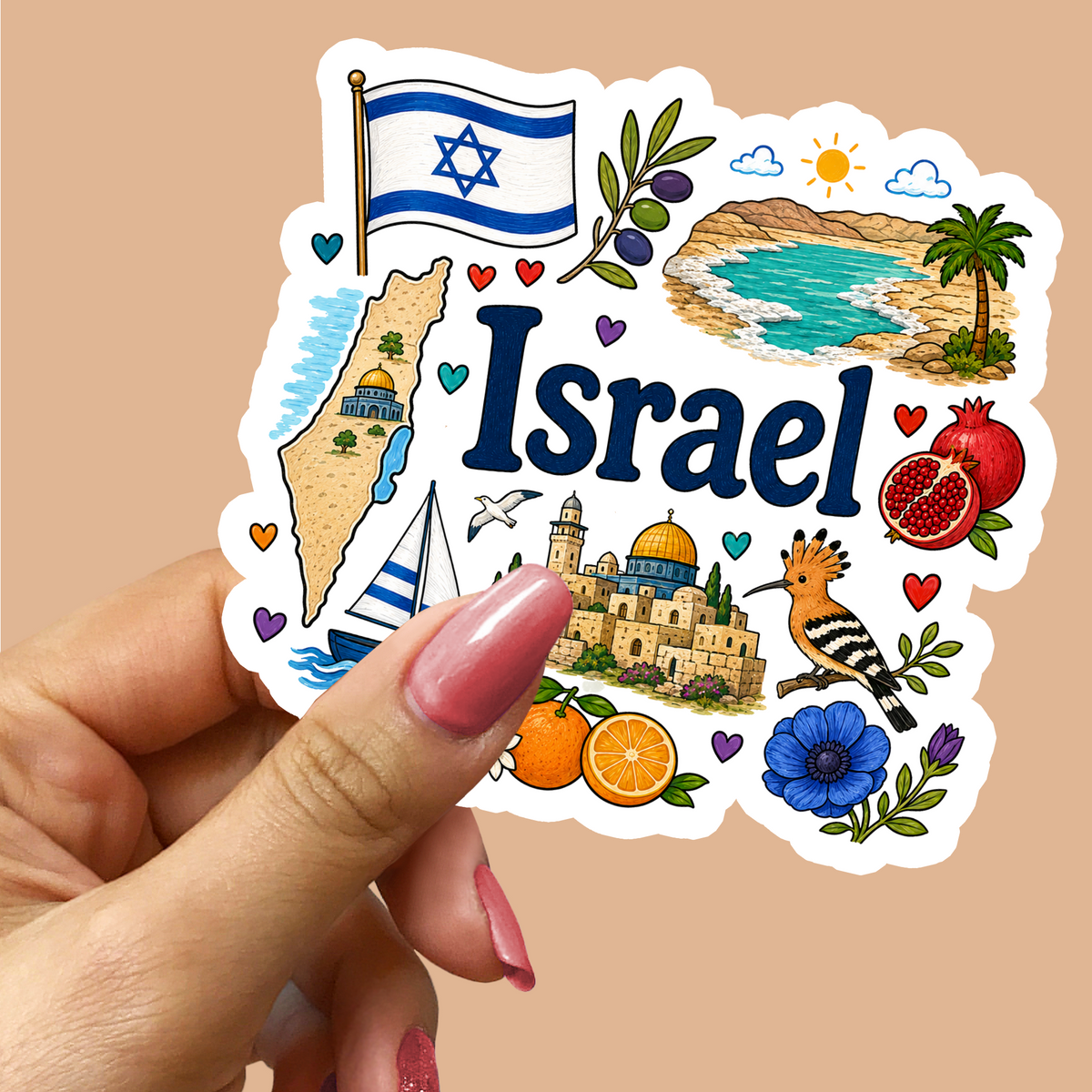 Israel Sticker