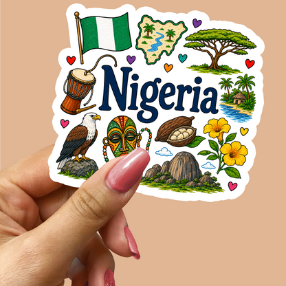 Nigeria Sticker