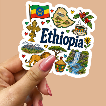 Ethiopia Sticker
