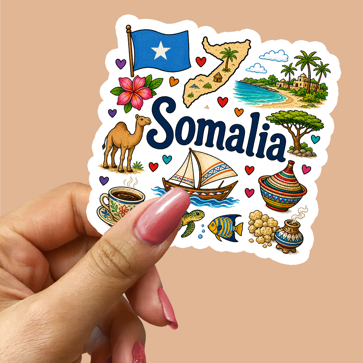 Somalia Sticker