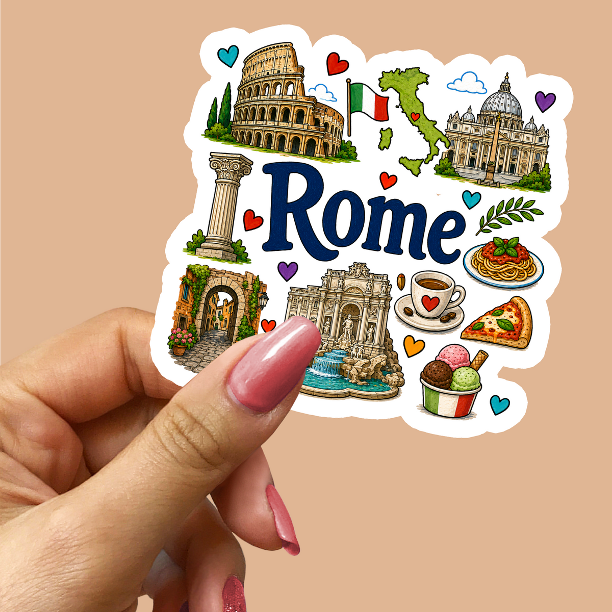 Rome Sticker