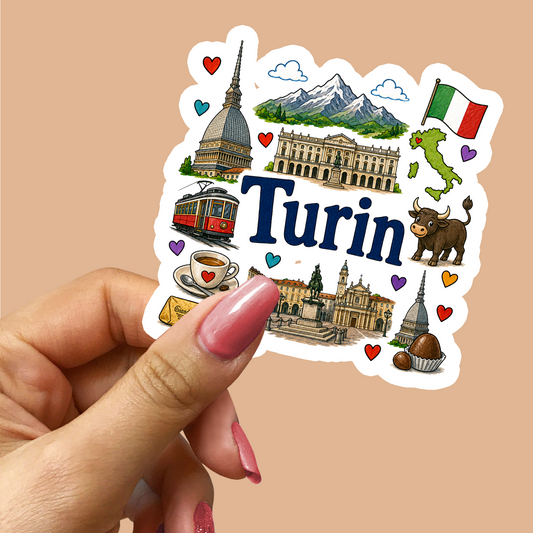 Turin Sticker