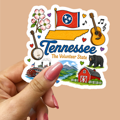 Tennessee Sticker