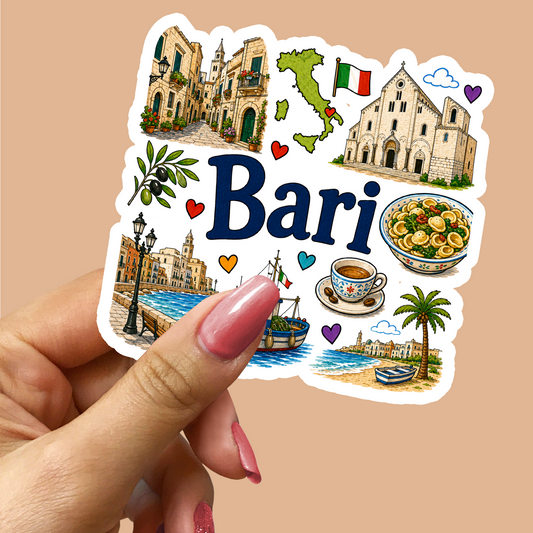 Bari Italy Sticker